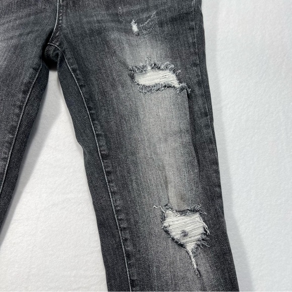 Judy Blue JB84151 Skinny Distressed Black Wash Jeans Women’s 9/29 NWOT Stretch - Picture 10 of 12